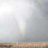 The second tornado of the day moves through Happy near Interstate 27 as seen from I 27 and FM 1881.  05/05/2002